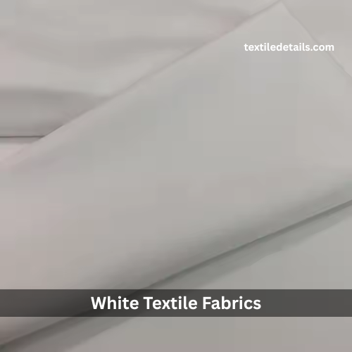 100% Polyester White Textile Fabric 1 White Textile