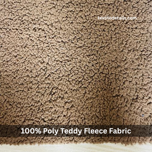 100% Polyester Teddy Fleece Fabric 2 100% Polyester Teddy Fleece Fabric - Image 2