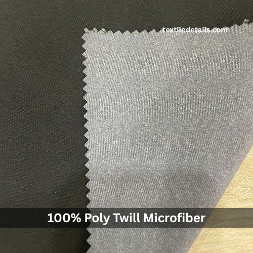 100% Poly Twill Microfiber 75D*75D Fabric 2 100% Poly Twill Microfiber 75D*75D Fabric - Image 2