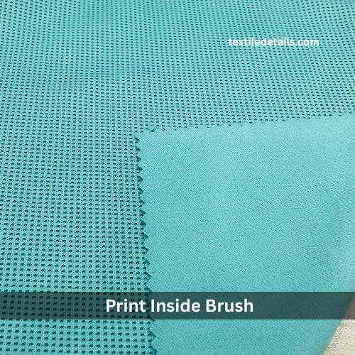 100% Polyester Jacquard Print Inside Brush Fabric 2 100% Polyester Jacquard Print Inside Brush Fabric - Image 2