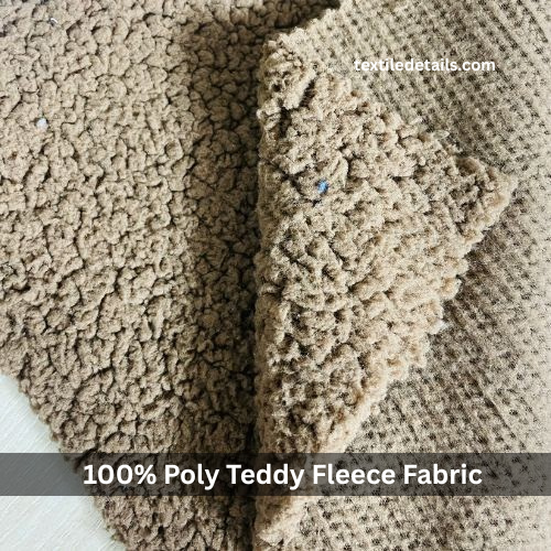 100% Polyester Teddy Fleece Fabric 3 100% Polyester Teddy Fleece Fabric - Image 3