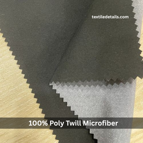 100% Poly Twill Microfiber 75D*75D Fabric 3 100% Poly Twill Microfiber 75D*75D Fabric - Image 3