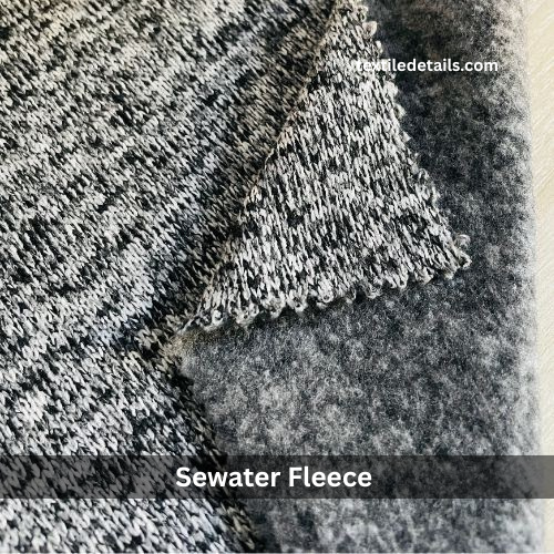 100% Polyester Sweater Fleece Inside Brushed Fabric 3 100% Polyester Sweater Fleece Inside Brushed Fabric - Image 3