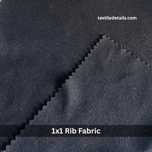 100% Polyester 1x1 Rib Knit Fabric 3 100% Polyester 1x1 Rib Knit Fabric - Image 3