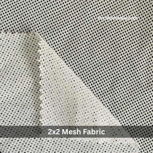 100% Polyester 2x2 Mesh Fabric 3 100% Polyester 2x2 Mesh Fabric - Image 3