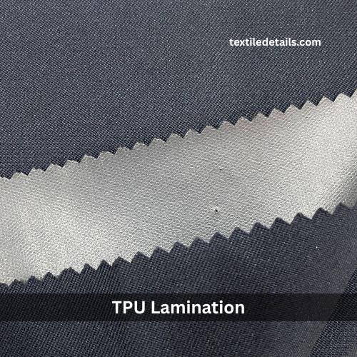 100% Polyester Gabardine with TPU Lamination 3 100% Polyester Gabardine with TPU Lamination - Image 3