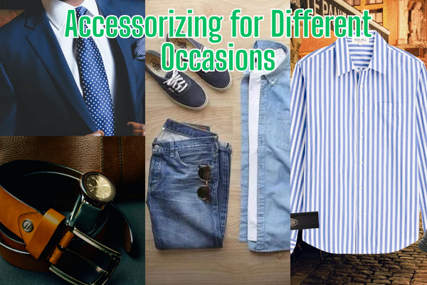 The Ultimate Guide to Fashion Accessories for Men 4 Accessorizing for Different Occasion