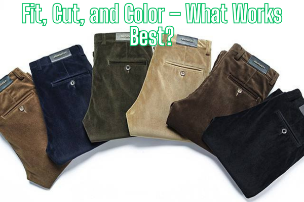 Corduroy Pants for Men: Style Guide, Fit Tips & Trends 4 Fit, Cut, and Color – What Works Best
