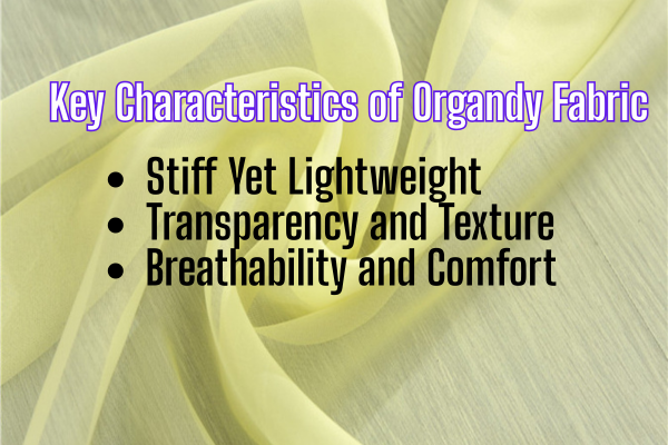 Organdy Fabric: Crisp, Sheer, and Surprisingly Versatile 2 Key Characteristics of Organdy Fabric