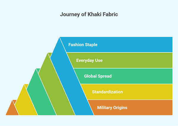 Khaki Fabric: The Unseen Hero of Everyday Wardrobes 1 Khaki Fabric