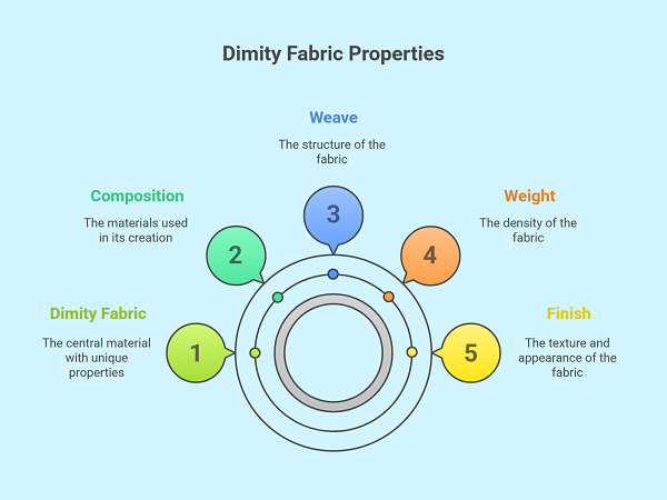 Dimity Fabric: The Lightweight Textile with a Surprisingly Strong History 3 Properties of Dimity Fabric