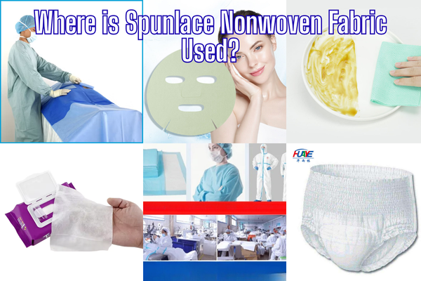 Where is Spunlace Nonwoven Fabric Used